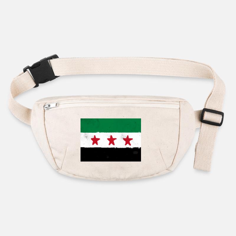 Drapeau de la Syrie Sac banane recyclé Stanley/Stella