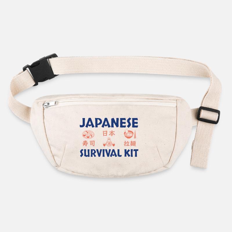 Japanisches Sushi Survival Kit Design Stanley/Stella recycelte Gürteltasche