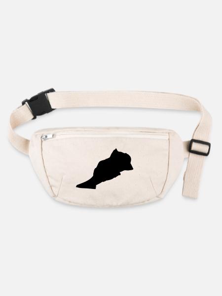 Marokko Morocco - Stanley/Stella recycled Hip Bag  - natural - Front
