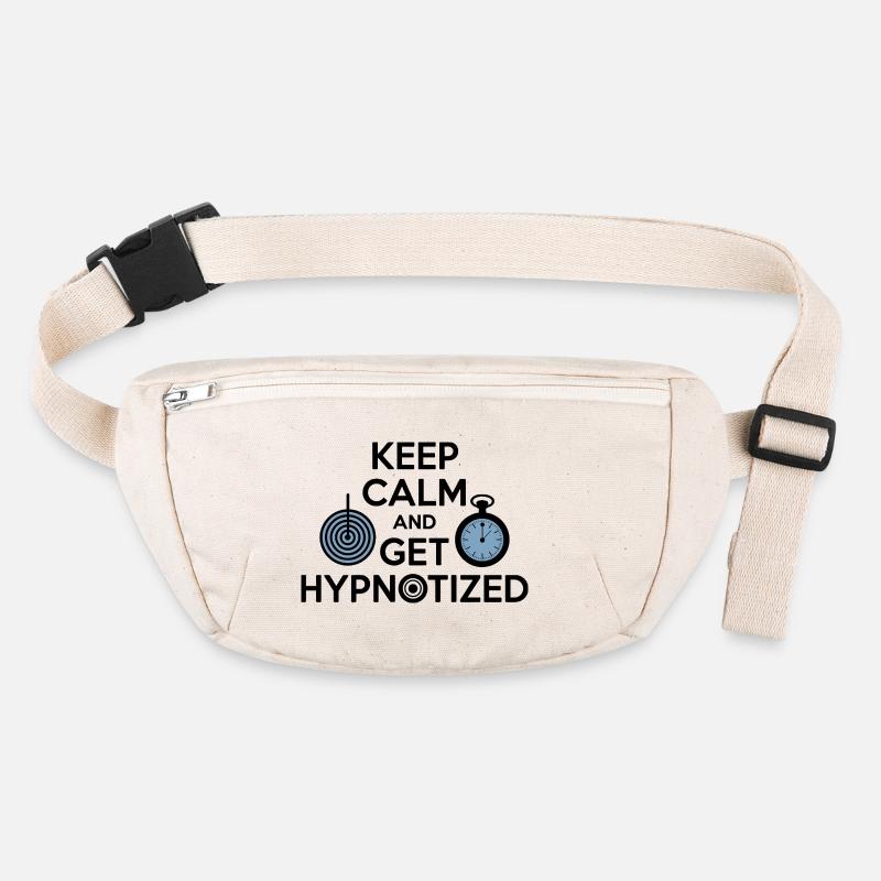 Hypnotist Keep Calm Get Hypnotized Professional  Stanley/Stella recycled Hip Bag 