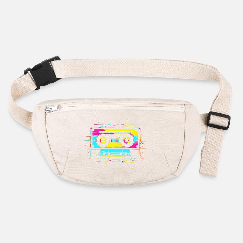 90s cassette Stanley/Stella recycled Hip Bag 