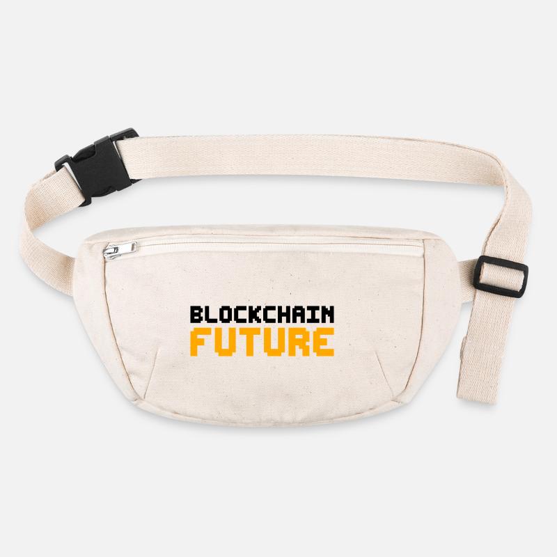 Blockchain Pixel Kryptowährung Bitcoin Stanley/Stella recycelte Gürteltasche