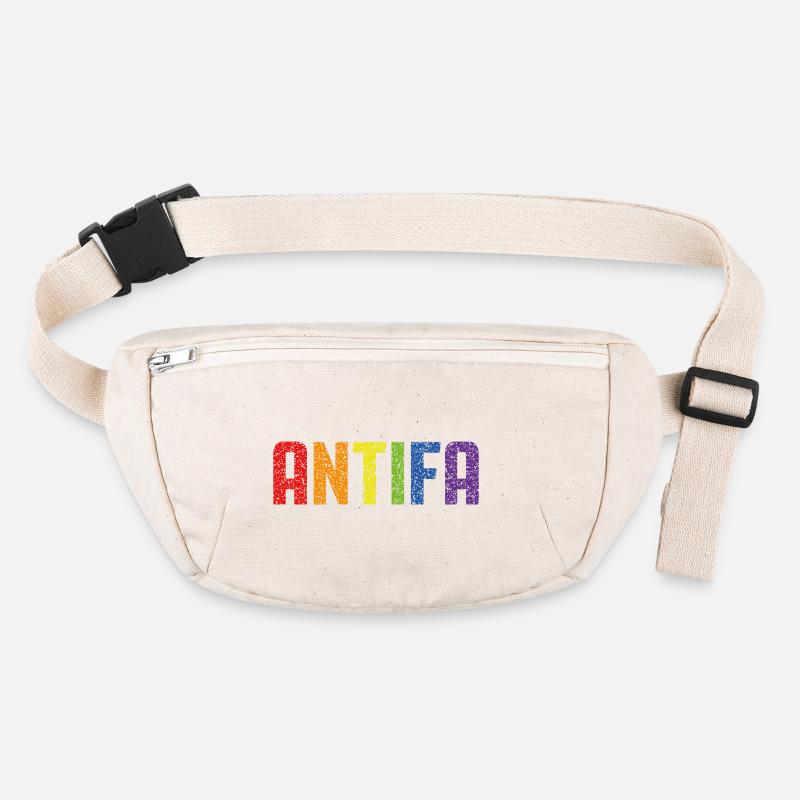 Antifa Pride Stanley/Stella recycled Hip Bag 