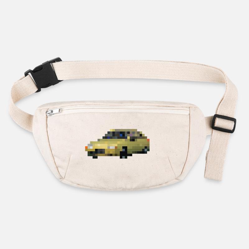 Auto - Stanley/Stella recycelte Gürteltasche - Naturweiß