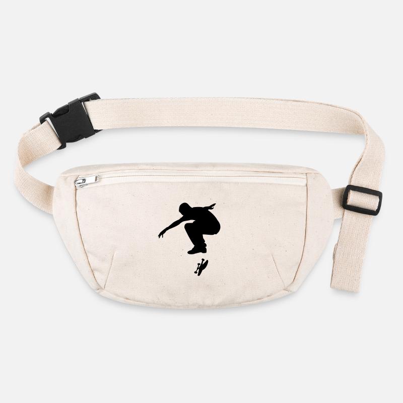 Skateboarder Stanley/Stella recycled Hip Bag 