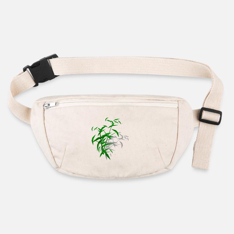Bamboo with shadow Stanley/Stella recycled Hip Bag 