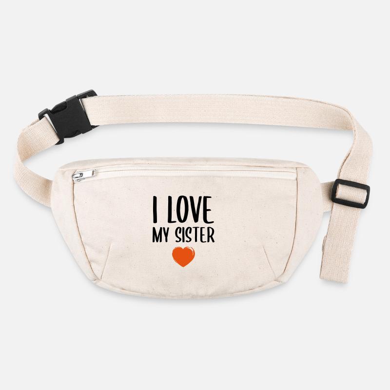 I love my sister Stanley/Stella recycled Hip Bag 