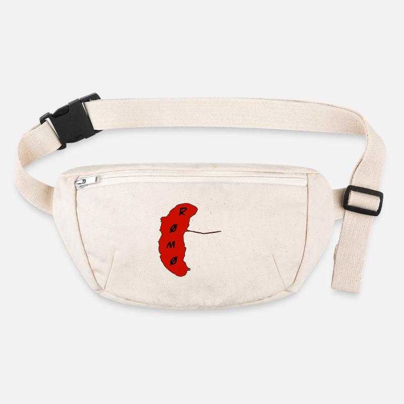 Romo Insel Rot Emblem Stanley/Stella recycelte Gürteltasche