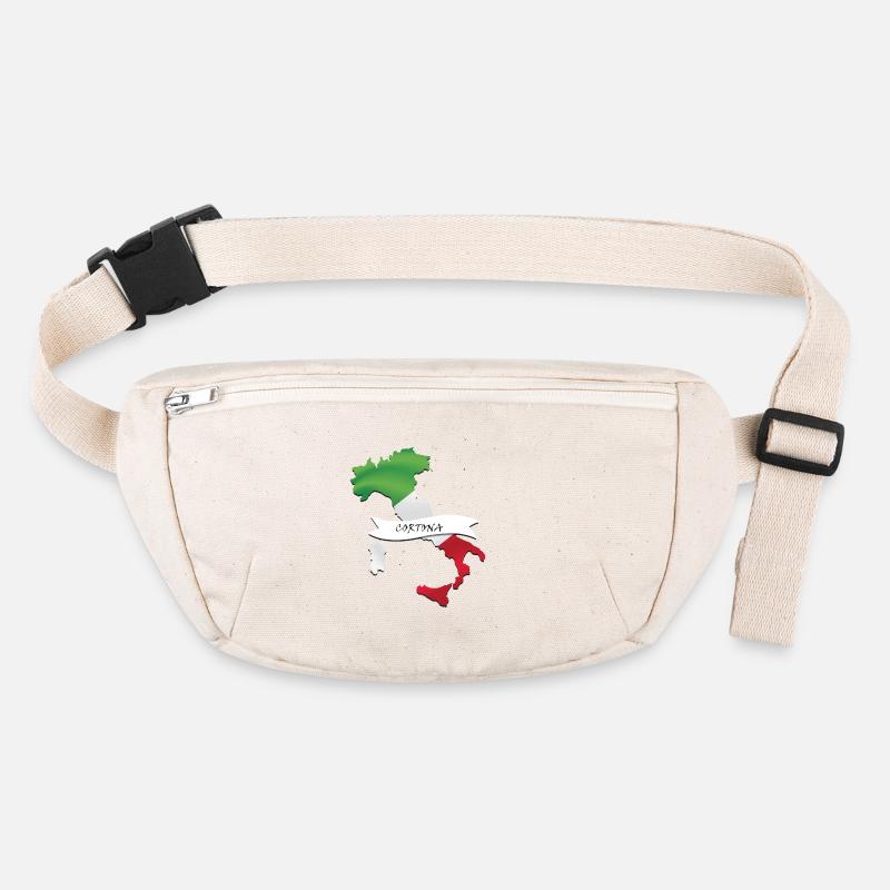 Italy map Cortona Stanley/Stella recycled Hip Bag 