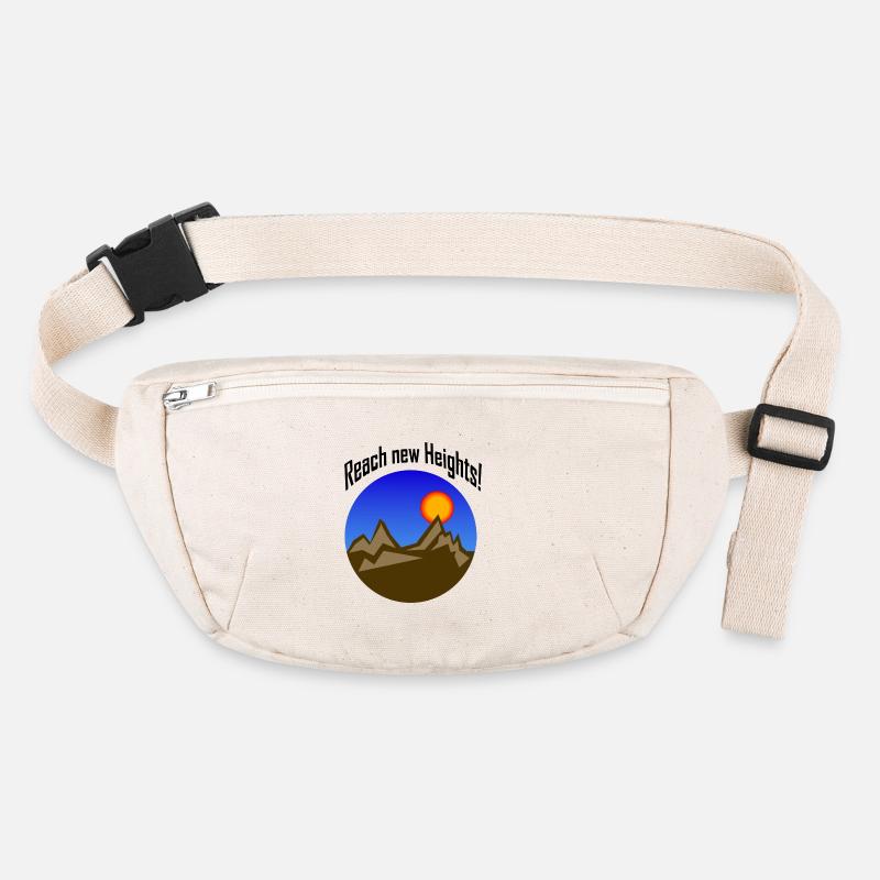 Atteignez de nouveaux sommets ! Sac banane recyclé Stanley/Stella