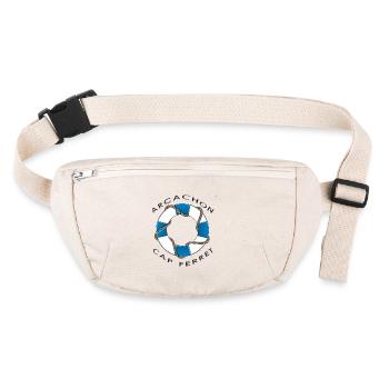 bouée de sauvetage2 - Sac banane recyclé Stanley/Stella - blanc naturel - Devant