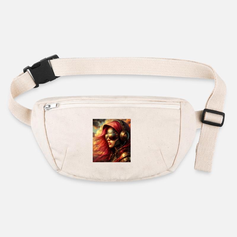 Steampunk Flieger Stanley/Stella recycelte Gürteltasche