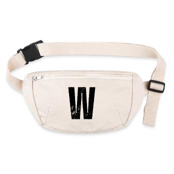 W - Sac banane recyclé Stanley/Stella - blanc naturel - Devant