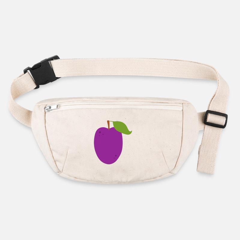 Illustration vibrante de fruit de prune Sac banane recyclé Stanley/Stella