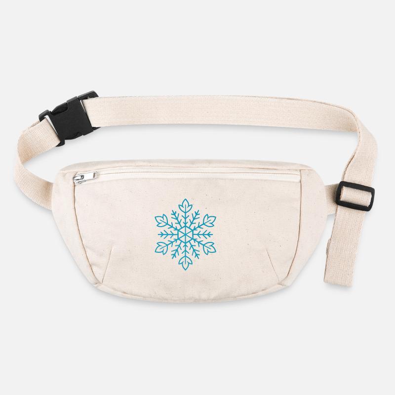 Snowflake | Mountain | Skiing | Snowboarding Stanley/Stella recycled Hip Bag 