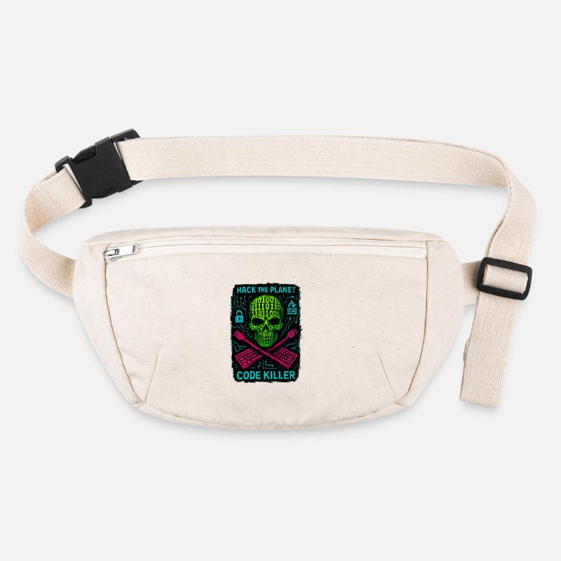 Hack the Planet Code Killer - Cybersécurité Sac banane recyclé Stanley/Stella