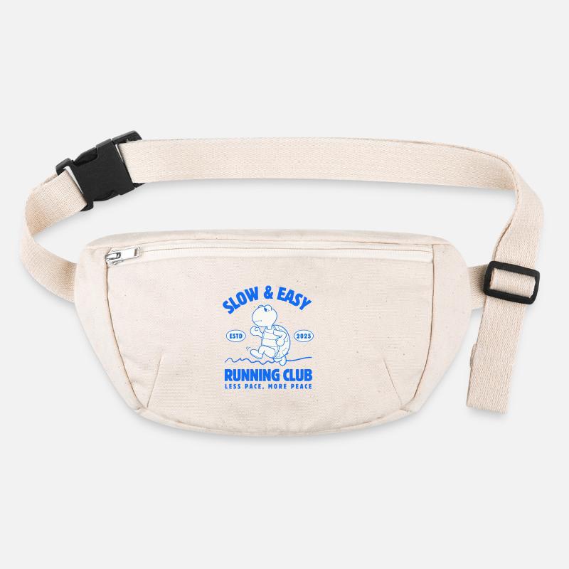 Langsam & Einfach Laufclub Stanley/Stella recycelte Gürteltasche