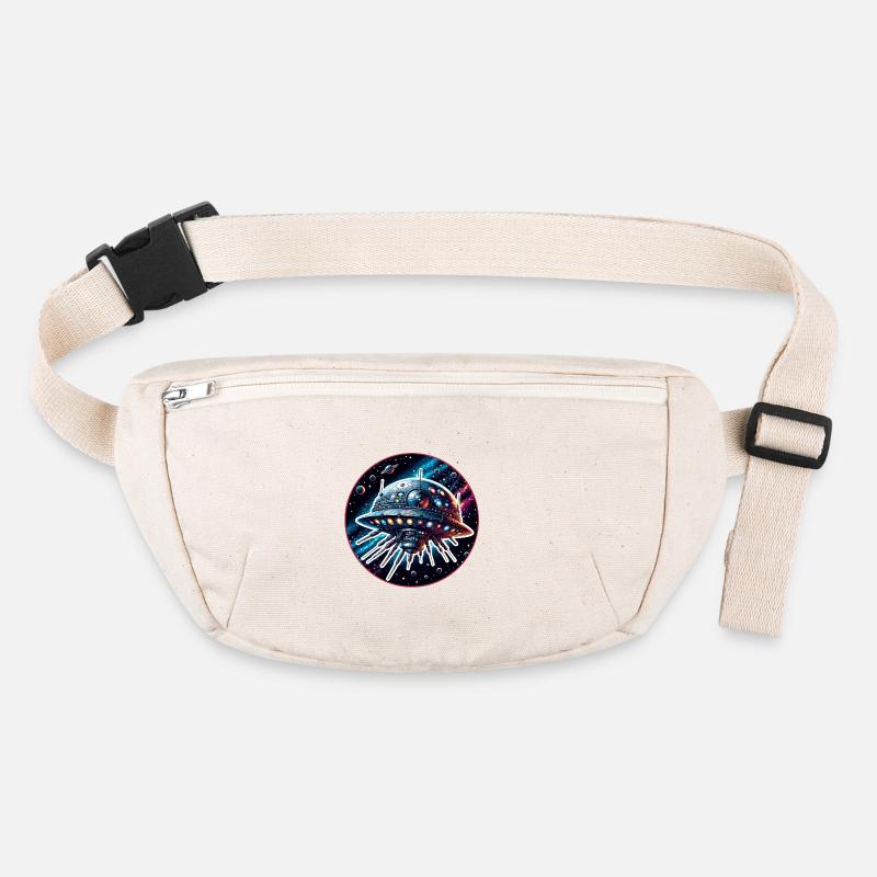 Fantastic spider spaceship in space Stanley/Stella recycled Hip Bag 