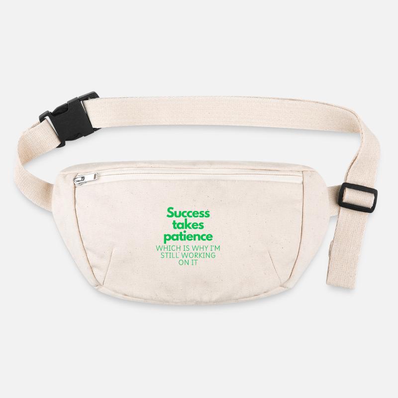 Success Takes Patience Stanley/Stella recycled Hip Bag 