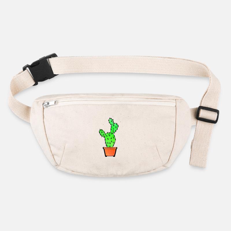 Cactus aquarelle Sac banane recyclé Stanley/Stella