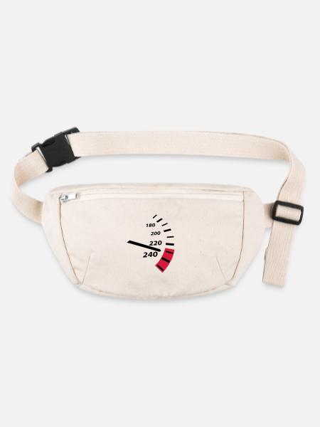 speed - Stanley/Stella recycled Hip Bag  - natural - Front