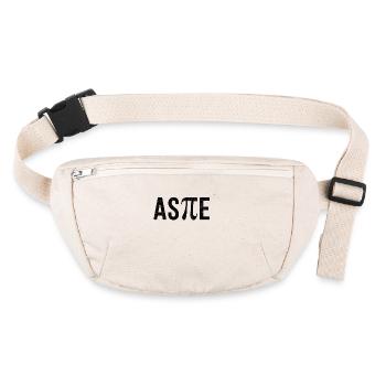 Asperger Syndrome Autism Shirt "Aspie" Pi Funny - Stanley/Stella recycled Hip Bag  - natural - Front