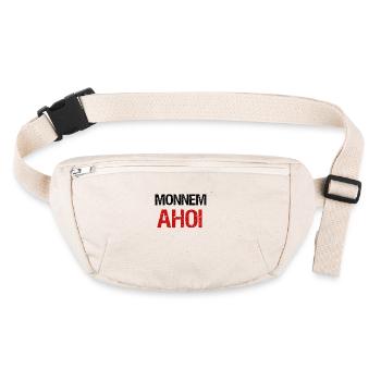 Monnem Ahoy - Stanley/Stella recycled Hip Bag  - natural - Front