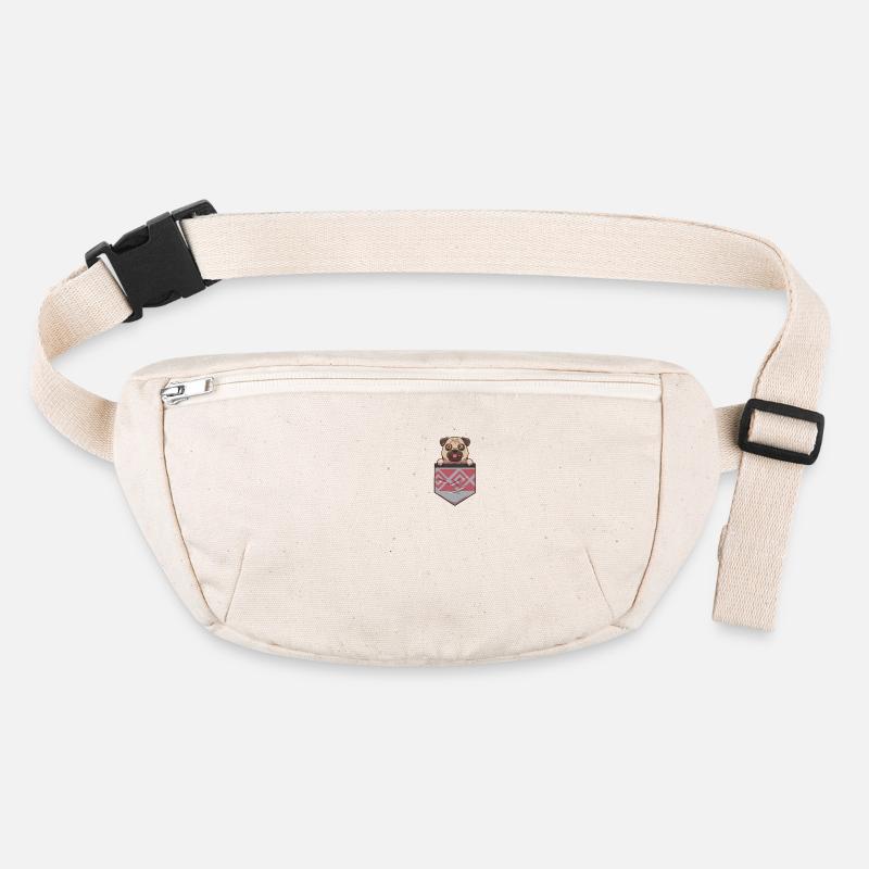 Mops Stanley/Stella recycelte Gürteltasche