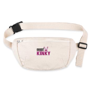 Kinky - Stanley/Stella recycled Hip Bag  - natural - Front