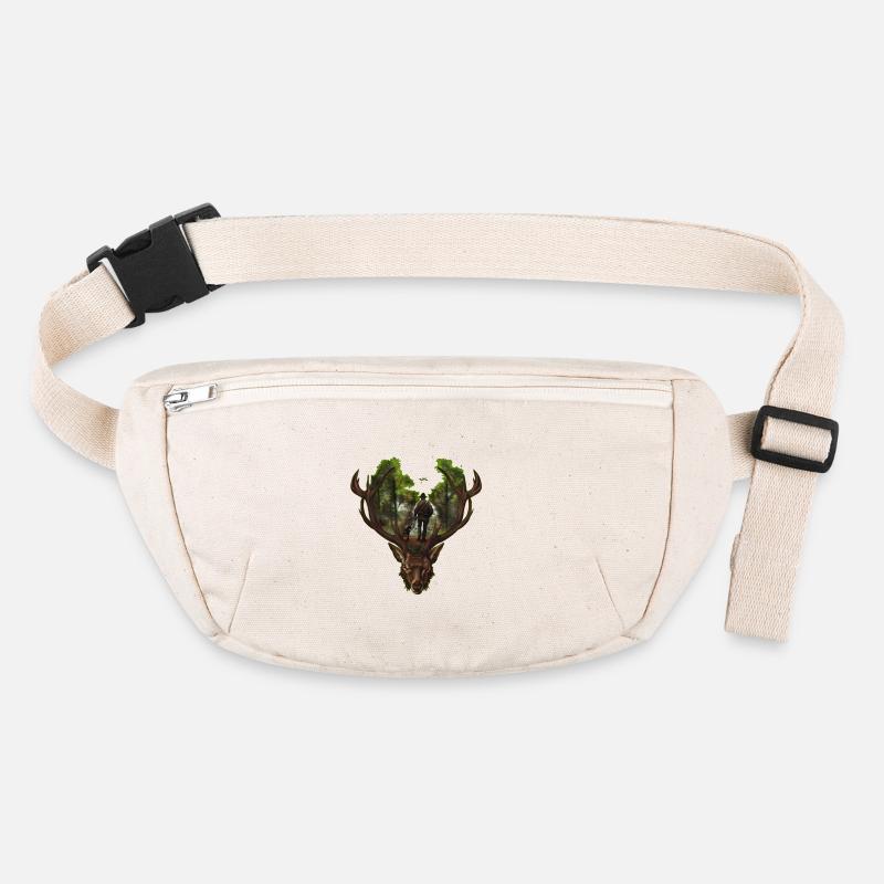 Nature-loving motif for hunters with passion Stanley/Stella recycled Hip Bag 