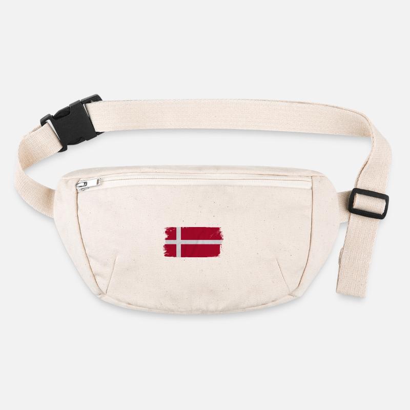 Denmark flag Stanley/Stella recycled Hip Bag 