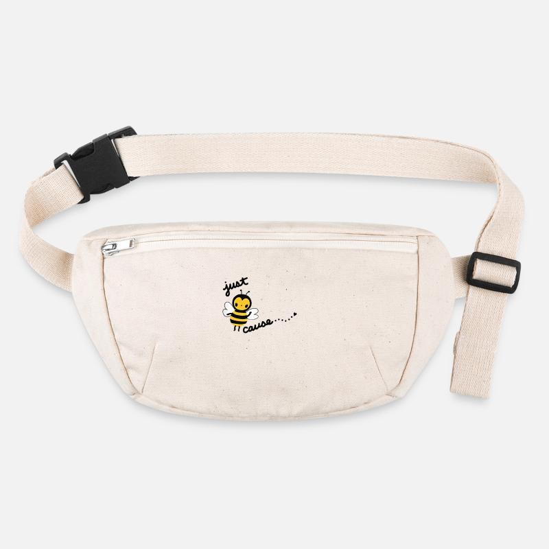 Just BEEcause Cute Bumble Bee Sac banane recyclé Stanley/Stella