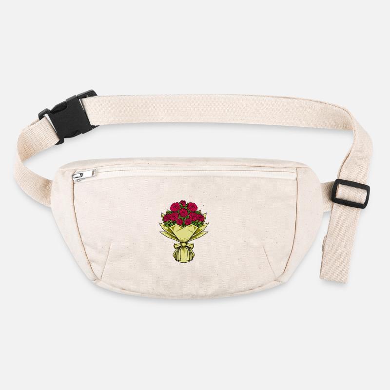 Roses Rouges - Bouquet Sac banane recyclé Stanley/Stella