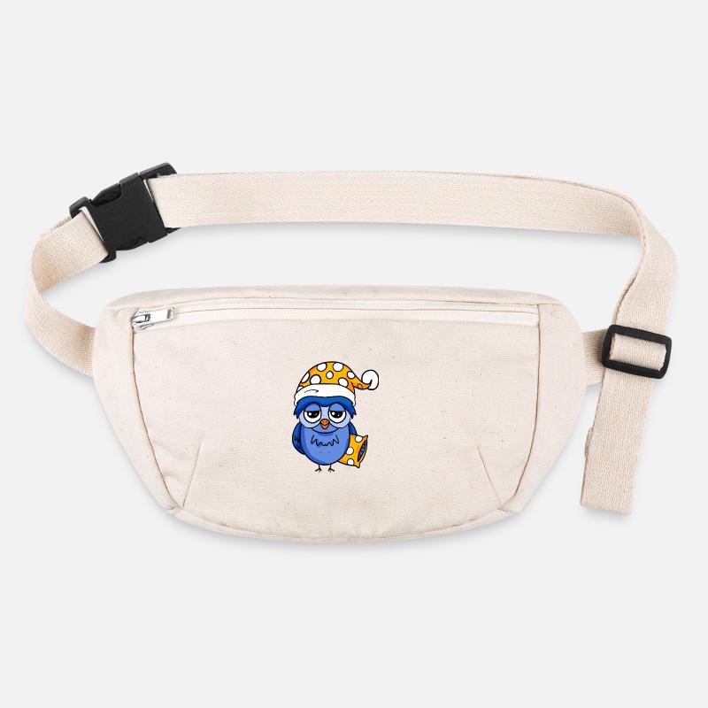 Hibou endormi Sac banane recyclé Stanley/Stella