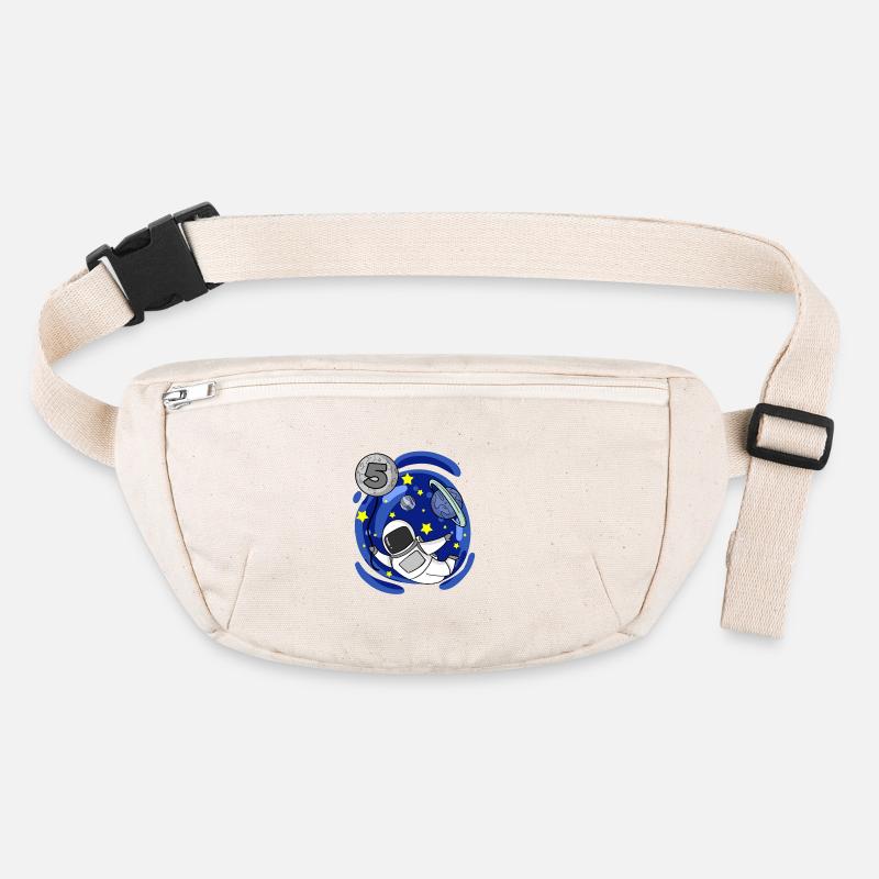 5 Jahre 5. Geburtstag - Astronaut Junge Geschenk Stanley/Stella recycelte Gürteltasche