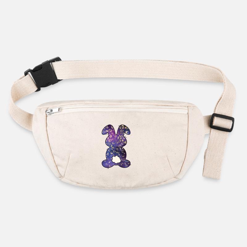 Lapin de Pâques à motif léopard Sac banane recyclé Stanley/Stella