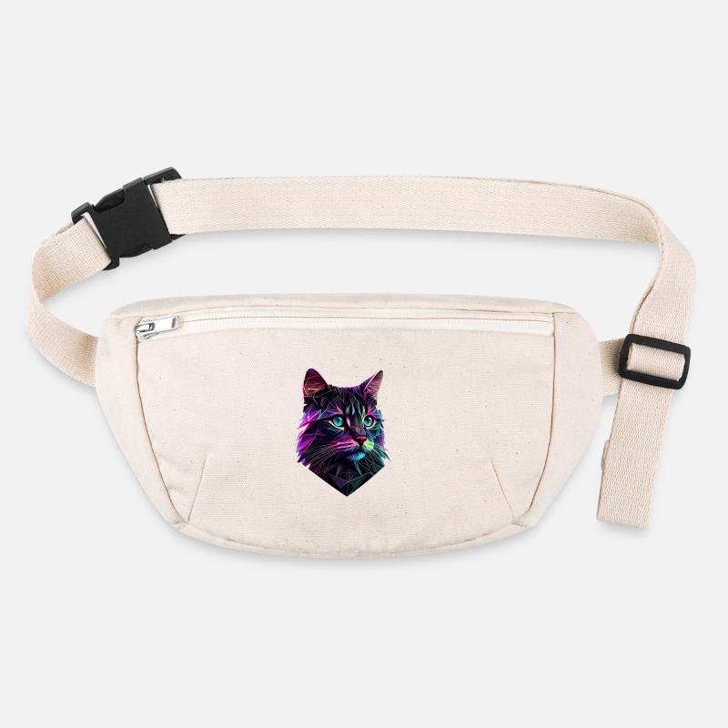 Chaton Chaton Chat Polygone Chat Sac banane recyclé Stanley/Stella