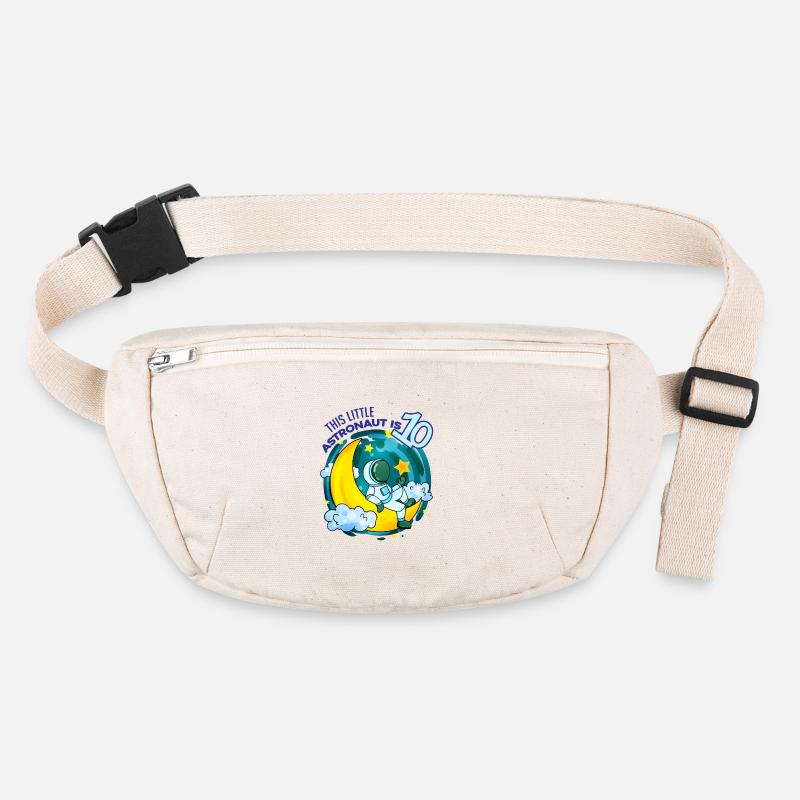 10 Birthday Boy Astronaut - dix ans Sac banane recyclé Stanley/Stella