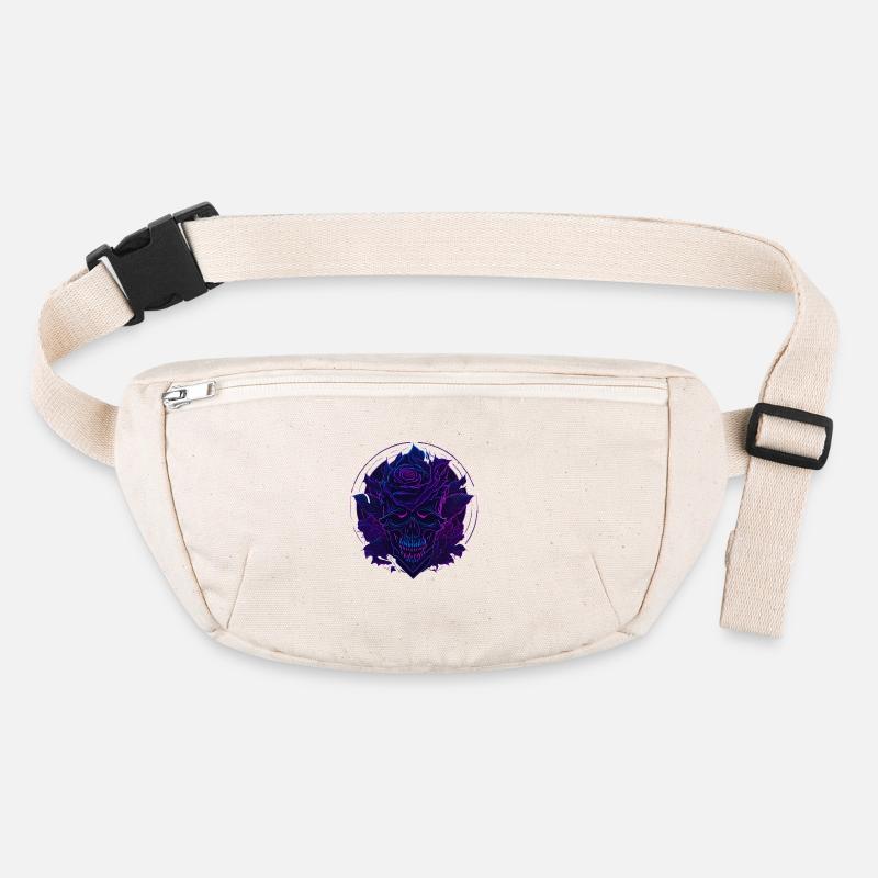 Neon Rosen Schädel EDM Stanley/Stella recycelte Gürteltasche