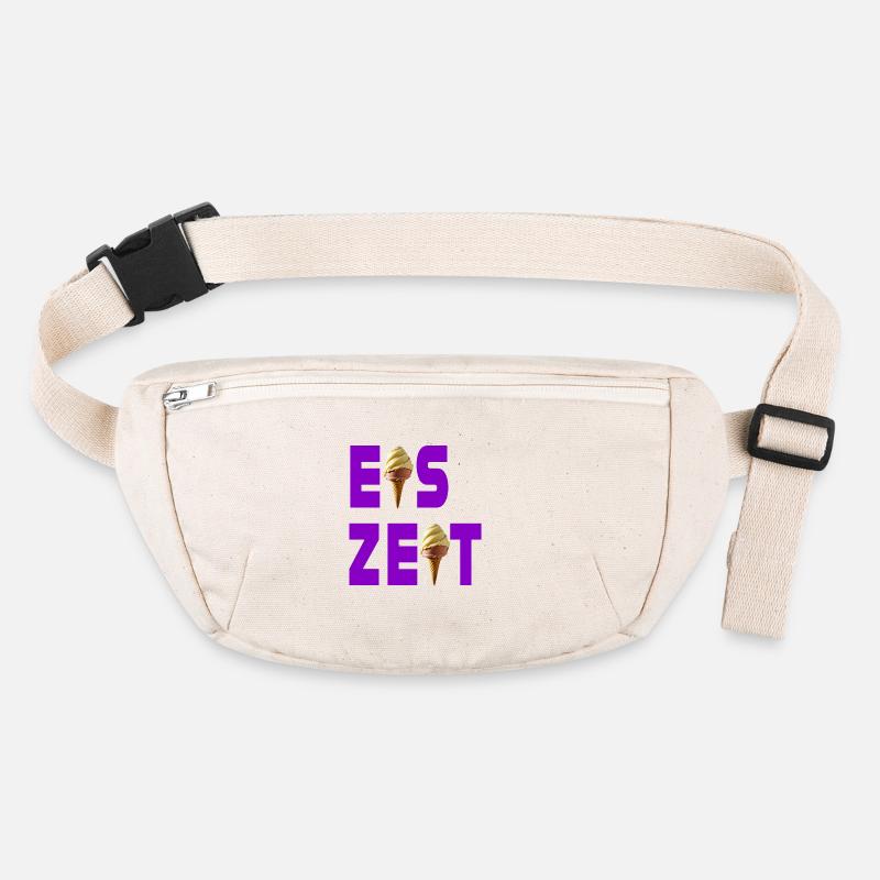 Eiszeit violet Stanley/Stella recycelte Gürteltasche