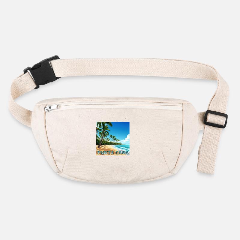 Summer vacation Punta Cana: Caribbean magic on Stanley/Stella recycled Hip Bag 