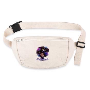 Black Girl Magic - Black History Month African - Stanley/Stella recycelte Gürteltasche - Naturweiß - Vorne