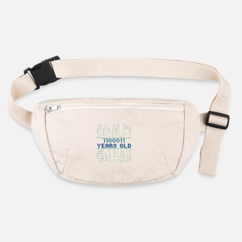 99. Geburtstag 99 Jahre alt Binärcode Informatik Stanley/Stella recycelte Gürteltasche