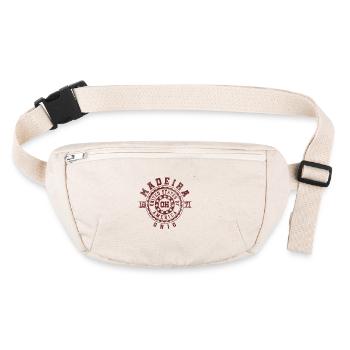 Madère OH | Ohio Souvenir & Cadeau - Sac banane recyclé Stanley/Stella - blanc naturel - Devant