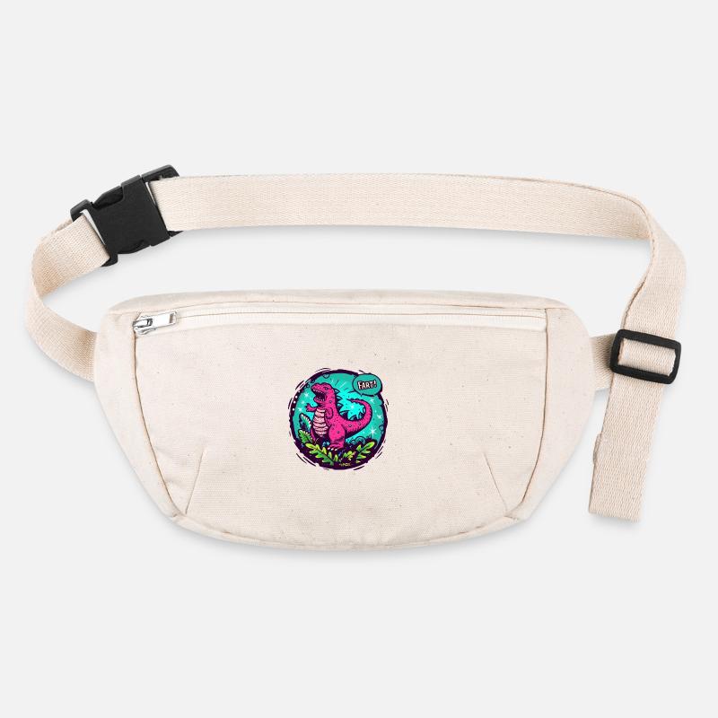 Riesenechse Dinosaurier Dino, Furz Stanley/Stella recycelte Gürteltasche