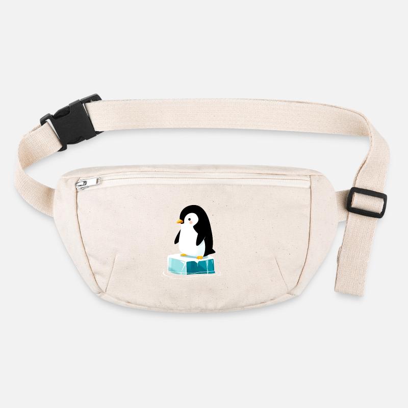 Kleiner Pinguin auf Eisblock Stanley/Stella recycelte Gürteltasche