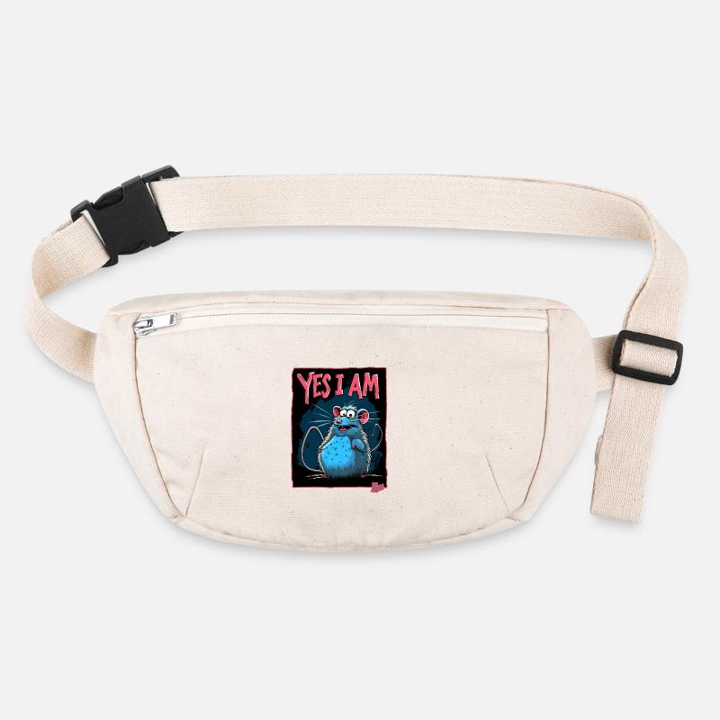 Big Merry Rat: Yes, I am! Stanley/Stella recycled Hip Bag 