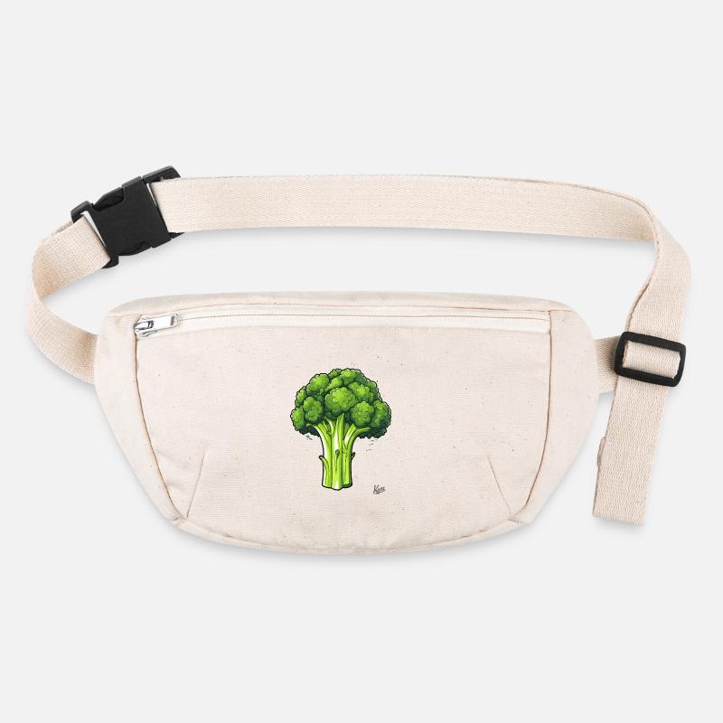 Der Große, Böse Brokkoli Stanley/Stella recycelte Gürteltasche