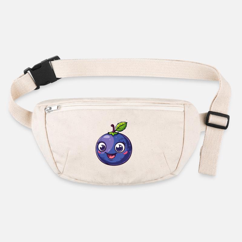 Süße Blaubeere Comic Stanley/Stella recycelte Gürteltasche