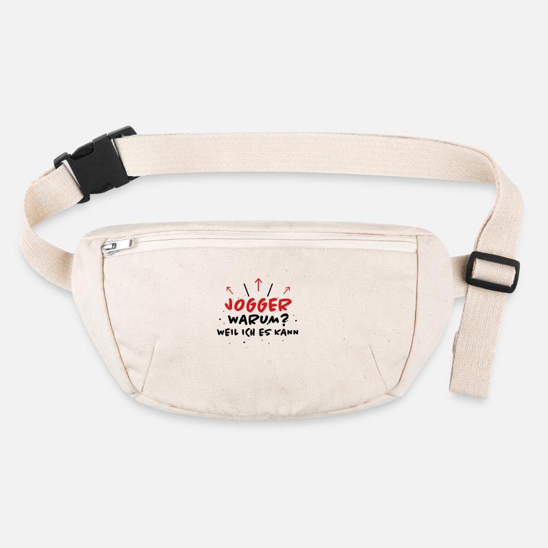 Jogger Spruch Fun Laufen Lustiges Jogging Geschenk Stanley/Stella recycelte Gürteltasche